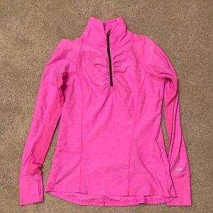 Champion half-zip hot pink!
